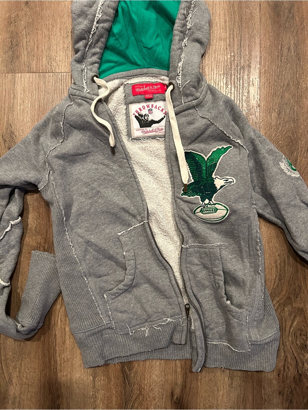Mitchell & Ness Philadelphia Eagles Zip up